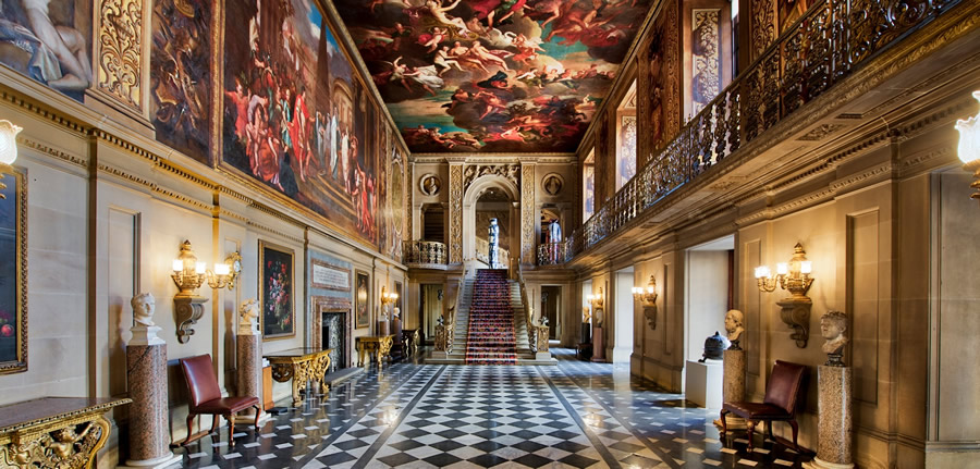 Chatsworth House Painted Hall